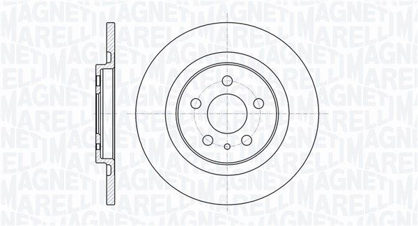 MAGNETI MARELLI Jarrulevy 361302040269